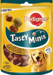 Pedigree pochúťka Tasty Minis Chewy Cubes 130 g - Akinu Dentastar dentálne tyčinky pre psa 7 ks | Teta drogérie eshop