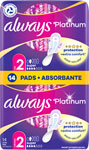 Always Platinum hygienické vložky Super 14 ks