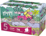 Happy detské plienky Junior 116 ks - Teta drogérie eshop
