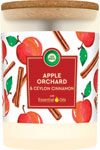 Air Wick vonná sviečka Essential Oils Apple Orchard & Ceylon Cinnamon 185 g - Teta drogérie eshop