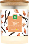 Air Wick vonná sviečka Essential Oils Vanilla Bean & Sweet Almond 185 g - Teta drogérie eshop