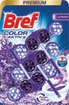 Bref Premium WC blok Color Aktiv Lavender 3 ks - Teta drogérie eshop
