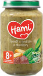 HAMI mäsovo-zeleninový príkrm Špenát s hovädzím a zemiakmi 200 g, 8+ - HiPP BIO Bolonské špagety 190 g | Teta drogérie eshop