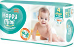 Happy Mimi Flexi Comfort detské plienky 4 maxi 38 ks - Pampers Premium detské plienky veľkosť 5 136 ks mesačné balenie | Teta drogérie eshop