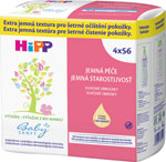 HiPP Babysanft Čistiace vlhčené obrúsky 4x56 ks - Dove Baby vlhčené obrúsky 75 ks Biodegradovateľné | Teta drogérie eshop