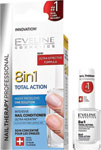 Eveline Nail Therapy Total Action 8v1 výživa na nechty 12 ml - Teta drogérie eshop