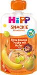 HiPP BIO Snackie Hruška-Banán-Biele hrozno-Ovos 120 g