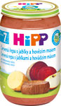 HiPP BIO Červená repa s jablkami a hovädzím mäsom 220 g - Teta drogérie eshop