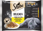 Sheba kapsičky pre dospelé mačky hydinový výber v želé 4 x 85 g - Sheba Fresh & Fine kapsičky losos a tuniak pre dospelé mačky 6 x 50 g | Teta drogérie eshop