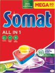 Somat tablety do umývačky riadu All in 1 Lemon & Lime 80 ks - Teta drogérie eshop