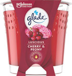 Glade sviečka Luscious Cherry&Peony 129 g - Teta drogérie eshop