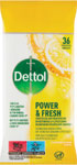 Dettol antibakteriálne utierky na povrchy Citrón a limetka 36 ks - Teta drogérie eshop