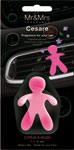 Mr&Mrs vôňa do auta ružová Citrus Musk - Little Joe osviežovač vzduchu Scented Cards New Car | Teta drogérie eshop