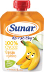 Sunar Do ručičky ovocná kapsička banán 4m+ 100 g - Teta drogérie eshop