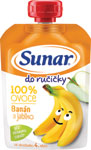 Sunar do ručičky ovocná kapsička banán 4m+ 100 g - Teta drogérie eshop