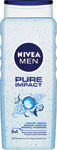 Nivea Men sprchovací gél Pure Impact 500 ml - Old Spice sprchový gél whitewater 400 ml | Teta drogérie eshop