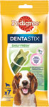 Pedigree dentálne pochúťky Dentastix Daily Fresh pre psov stredných plemien 7 ks 180 g - Teta drogérie eshop