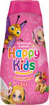 Happy Kids sprchovací gél a šampón s vôňou jahôd 2v1 300 ml - Teta drogérie eshop