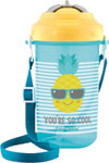 Canpol športová fľaša so slamkou a vrchnákom so cool žltá 400ml 12m+
 - Teta drogérie eshop