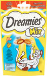 Dreamies pochúťka s lososem a syrom 60 g - Shelma Meaty Sticks hovädzie pre mačky 3 ks /15 g | Teta drogérie eshop