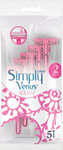 Simply Venus basic jednorázový holiaci strojček 5 ks - Teta drogérie eshop