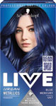 Live Urban Metallics farba na vlasy U67 Metalická modrá 60 ml