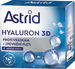 Astrid nočný krém proti vráskam + spevnenie pleti Hyaluron 3D 50 ml - Teta drogérie eshop