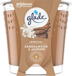 Glade sviečka Sensual Sandalwood&Jasmine 129 g - Teta drogérie eshop