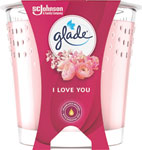 Glade sviečka I Love You 129 g - Teta drogérie eshop
