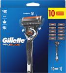 Gillette Fusion Proglide strojček + 10 hlavíc - Teta drogérie eshop