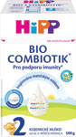 HiPP Následná mliečna dojčenská výživa 2 BIO Combiotik 500 g - Sunar batoľacie mlieko Complex 3 banán 2 x 300 g (600 g) | Teta drogérie eshop