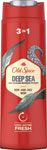 Old Spice sprchový gél a šampón 3v1 Deep Sea 400 ml