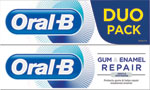 Oral B zubná pasta Gum & enamel gentle whitenting 2 x 75 ml - Colgate zubná pasta Triple Action 100 ml | Teta drogérie eshop