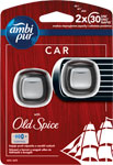 Ambi Pur Car Clip osviežovač do auta Old spice 2 x 2 ml - Teta drogérie eshop
