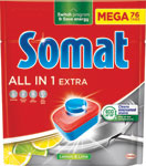Somat tablety do umývačky riadu All in 1 Extra 76 ks - Jar Platinum tablety do umývačky riadu Plus 48 ks | Teta drogérie eshop