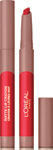 L'Oréal Paris rúž Infallible Matte Lip Crayon 111 Little Chili - Maybeline New York matný tekutý rúž Super Stay Matte Ink 10 | Teta drogérie eshop