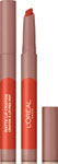 L'Oréal Paris rúž InfallibleMatte Lip Crayon 110 Caramel Rebel - Dermacol tekutý rúž matný Matte Mania č. 55 | Teta drogérie eshop