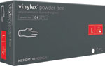 Vinylex rukavice vinylové nepudrované L  100 ks - Spontex Goldfinger jednorázové latexové rukavice S/M 12 ks | Teta drogérie eshop