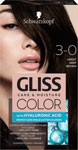 Gliss Color farba na vlasy 3-0 Hnedý 60 ml