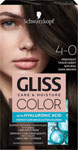 Gliss Color farba na vlasy 4-0 Prirodzený tmavohnedý 60 ml - Teta drogérie eshop