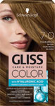 Gliss Color farba na vlasy 7-0 Tmavý béžový blond 60 ml