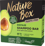 Nature Box tuhý šampón na vlasy Avocado 85 g