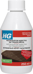 HG reštaurátor nábytku na tmavé druhy dreva 250 ml 