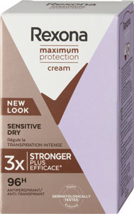 Rexona MaxPro krémový antiperspirant 45 ml Sensitive