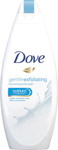 Dove sprchový gél 250 ml Exfoliating - Nivea sprchovací gél Creme Sensitive 250 ml | Teta drogérie eshop