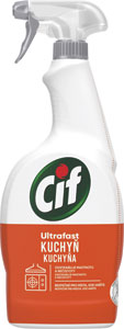 Cif Ultrafast sprej 750 ml Kuchyňa - Q-Power čistič na sklokeramické dosky 250 ml | Teta drogérie eshop