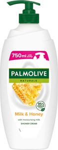 Palmolive sprchovací gél Naturals Milk & Honey pumpa 750 ml - Teta drogérie eshop