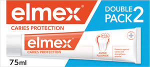 elmex zubná pasta Caries Protection Duopack 2x75 ml - Teta drogérie eshop