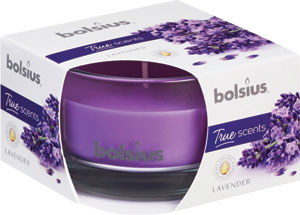 Bolsius sviečka aromatická levanduľa 50/80 mm - Glade Aromatherapy sviečka Calm Mind 260 g | Teta drogérie eshop