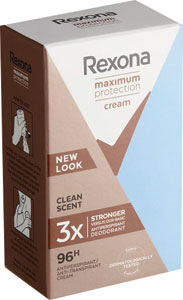 Rexona MaxPro krémový antiperspirant 45 ml Clean scent - Teta drogérie eshop